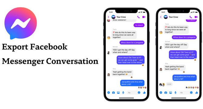 export messenger conversation